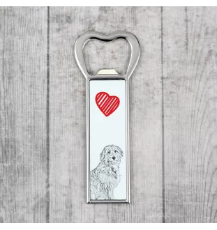 Chien de berger des Pyrénées I - ouvre-bouteille avec chien, ouvre-bouteille personnalisé pour réfrigérateur, cadeau unique pour homme de la marque Art-Dog