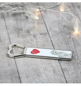 Pyrenaen-Hutehund, Pyrenäenschäferhund I - Flaschenöffner mit Hund, personalisierter Flaschenöffner für den Kühlschrank, ein einzigartiges Geschenk für Männer von der Marke Art-Dog