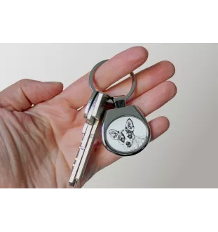 Rat Terrier brelok ze zdjęciem psa Art-Dog