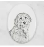 Owczarek pirenejski I płyta nagrobna ze zdjęciem psa Art-Dog