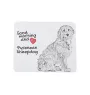 Pyrenaen-Hutehund, Pyrenäenschäferhund I - Mauspad mit Druck, personalisiertes Mauspad mit Hund, einzigartiges Gadget für Büroangestellte von Art-Dog.