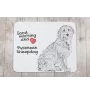 Pyrenean Sheepdog, Labri, Pyrenees Sheepdog I - mouse pad with print, personalized dog-themed mouse pad, unique gadget for an office worker by Art-Dog brand
