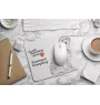 Pyrenaen-Hutehund, Pyrenäenschäferhund I - Mauspad mit Druck, personalisiertes Mauspad mit Hund, einzigartiges Gadget für Büroangestellte von Art-Dog.