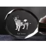 Rat Terrier - pendentif avec une photo de chien, porte-clés en cristal dans une boîte cadeau, un cadeau unique par Art-Dog