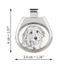 Chien de berger des Pyrénées I - collier avec chien, pendentif personnalisé avec photo, collier unique pour femmes et hommes de la marque Art-Dog