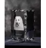 Pyrenean Mountain Dog, Great Pyrenees, Pyrenean Shepherd - crystal with a picture of a dog, glass statuette with a picture, unique frame with a picture from Art-Dog brand