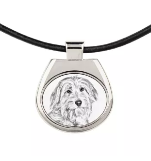 Chien de berger des Pyrénées I - collier avec chien, pendentif personnalisé avec photo, collier unique pour femmes et hommes de la marque Art-Dog