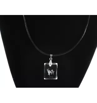 Rat Terrier - Pendentif chien en cristal, collier photo, bijoux uniques par Art-Dog