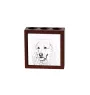 Pyrenean Mountain Dog, Great Pyrenees, Pyrenean Shepherd - pen holder with a dog, desk organizer with a print, personalized desk decoration from the Art-Dog brand.