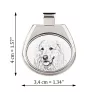 Chien de montagne des Pyrénées, Pastou, Patou - collier avec chien, pendentif personnalisé avec photo, collier unique pour femmes et hommes de la marque Art-Dog
