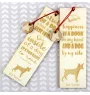 Rat Terrier - marque-page pour livre avec chien, marque-page personnalisé, accessoire canin pour les lecteurs de la marque Art-Dog