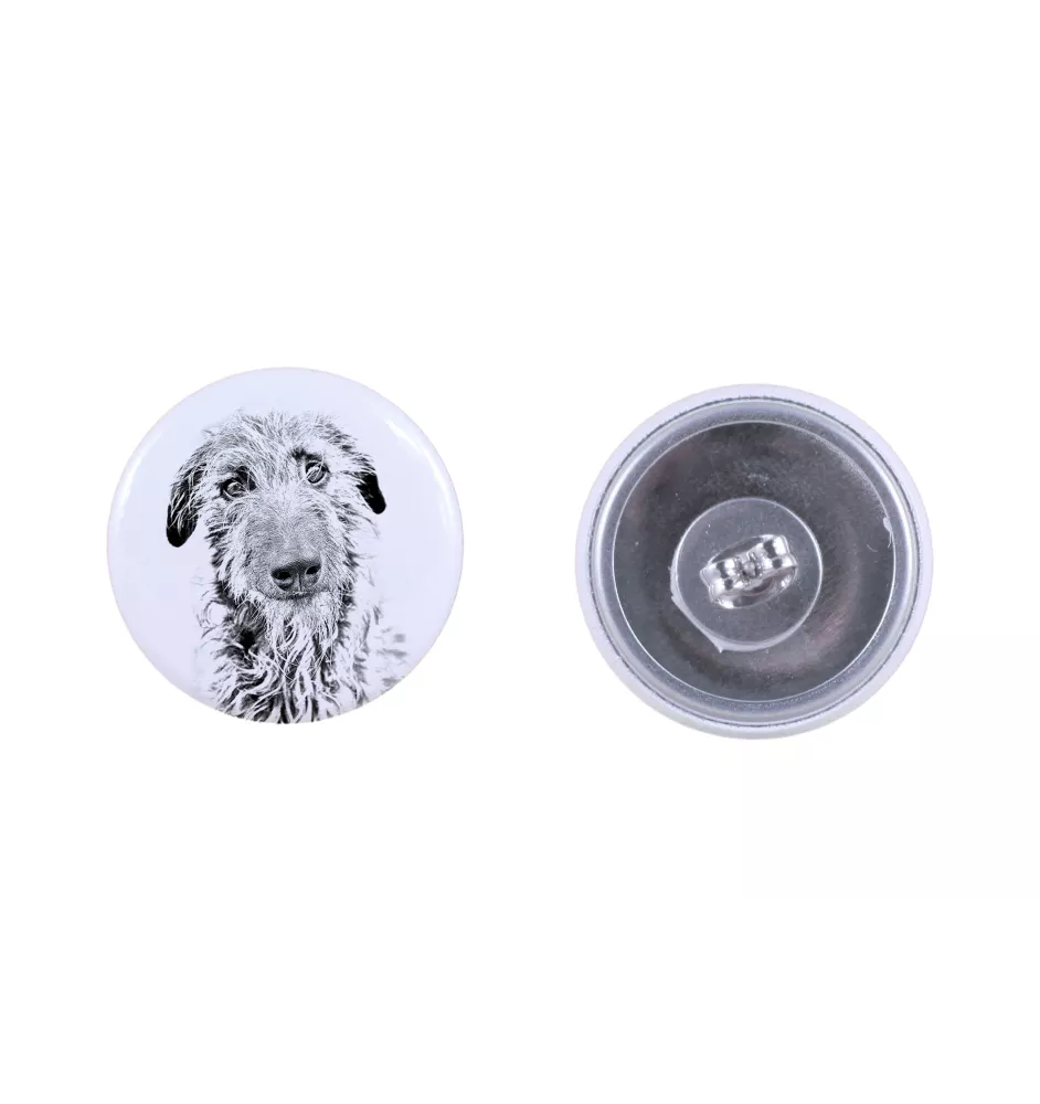 Pyrenean Sheepdog, Labri, Pyrenees Sheepdog - unique dog earrings, your pet on a keychain, Art-Dog's own brand