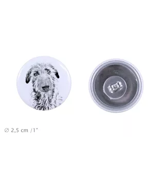 Chien de berger des Pyrénées - boucles d'oreilles uniques avec un chien, votre animal de compagnie sur un porte-clés, marque propre Art-Dog