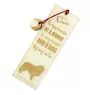Pyrenäenberghund, Patou - Lesezeichen mit Hund, personalisiertes Lesezeichen, Hundeaccessoire für Leser der Marke Art-Dog
