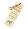 Chien de montagne des Pyrénées, Pastou, Patou - marque-page pour livre avec chien, marque-page personnalisé, cadeau pour les amateurs de livres de la marque Art-Dog