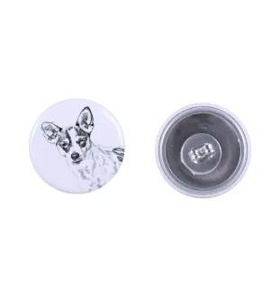 Rat Terrier, Ratting Terrier, Decker Giant - unique dog earrings, your pet on a keychain, Art-Dog's own brand