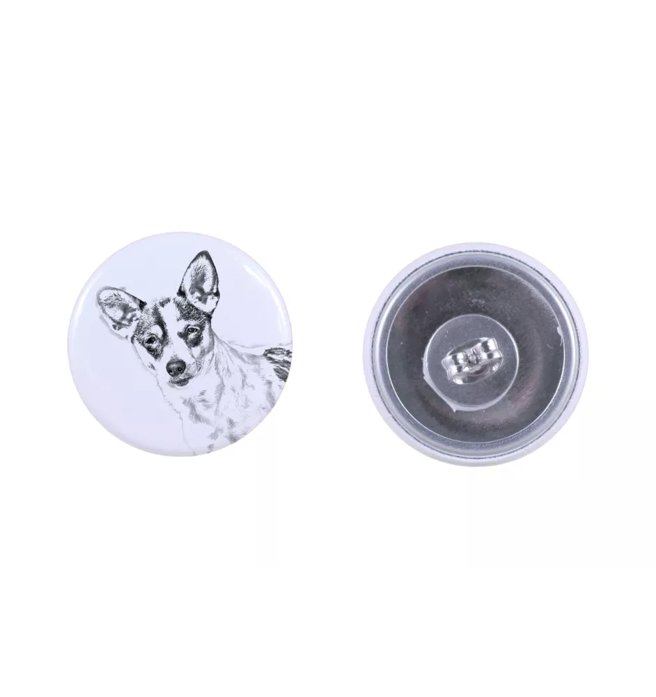 Rat Terrier - einzigartige Hund-Ohrringe, Ihr Haustier als Schlüsselanhänger, Eigenmarke Art-Dog