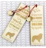 Chien de montagne des Pyrénées, Pastou, Patou - marque-page pour livre avec chien, marque-page personnalisé, cadeau pour les amateurs de livres de la marque Art-Dog