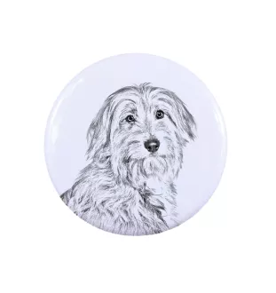 Pyrenaen-Hutehund, Pyrenäenschäferhund I - Damen Schmuck mit dem Bild eines Hundes, handgefertigtes Produkt, Möglichkeit, Ihr eigenes Foto hinzuzufügen, Marke Art-Dog