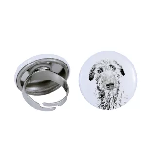Pyrenean Sheepdog, Labri, Pyrenees Sheepdog - women's jewelry with a dog portrait, handmade product, possibility to add your own photo, Art-Dog brand