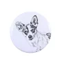 Rat Terrier - badge avec votre chien, ajoutez votre propre photo, marque Art-Dog