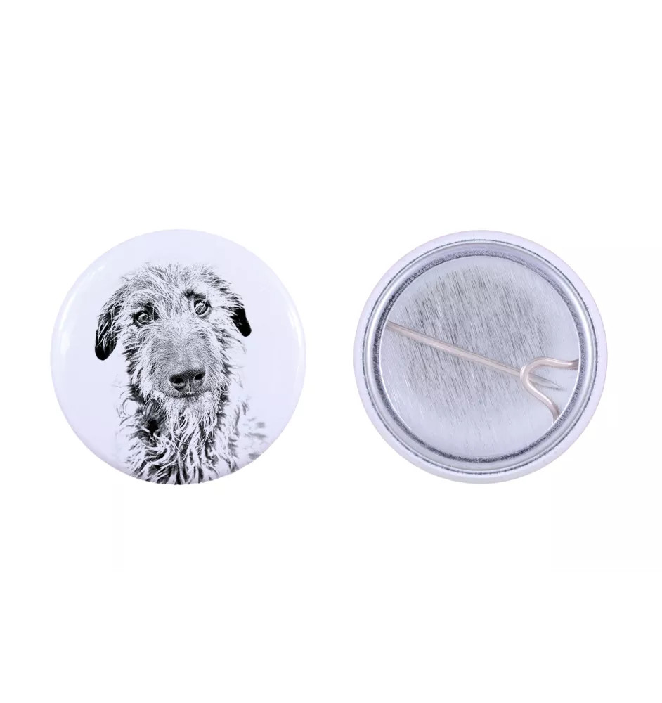 Pyrenean Sheepdog, Labri, Pyrenees Sheepdog - pin with your dog, add your own photo, Art-Dog brand
