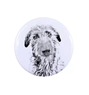 Pyrenean Sheepdog, Labri, Pyrenees Sheepdog - pin with your dog, add your own photo, Art-Dog brand