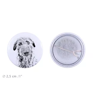 Pyrenean Sheepdog, Labri, Pyrenees Sheepdog - pin with your dog, add your own photo, Art-Dog brand