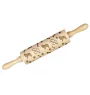 Pyrenean Mountain Dog, Great Pyrenees, Pyrenean Shepherd - rolling pin with a dog, decorating cookies with a rolling pin in patterns, a gift for the ceramicist of the Art-Dog brand