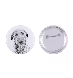 Pyrenean Sheepdog, Labri, Pyrenees Sheepdog - pin with your dog, add your own photo, Art-Dog brand