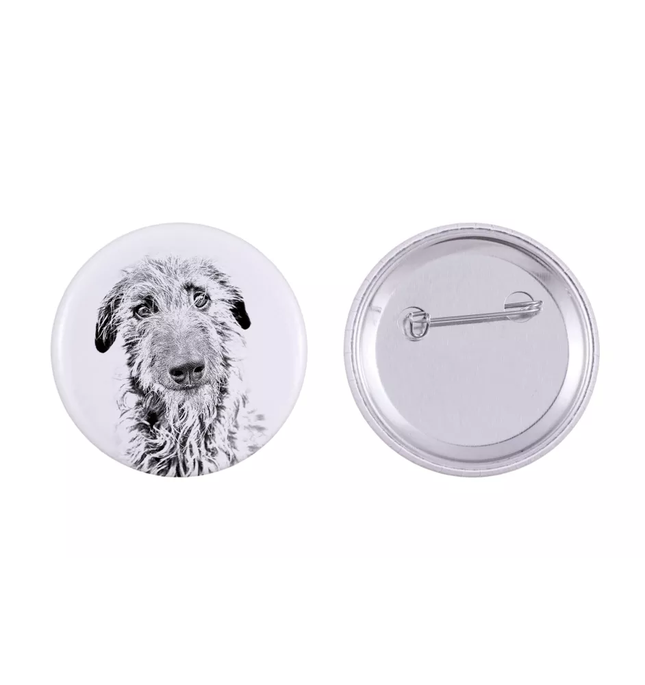 Pyrenean Sheepdog, Labri, Pyrenees Sheepdog - pin with your dog, add your own photo, Art-Dog brand