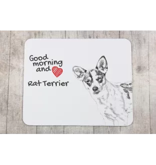Rat Terrier podkładka pod mysz z psem Art-Dog