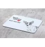 Rat Terrier, Ratting Terrier, Decker Giant - mouse pad with print, personalized dog-themed mouse pad, unique gadget for an office worker by Art-Dog brand