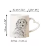 Pyrenean Sheepdog, Labri, Pyrenees Sheepdog I - cup with a dog, adorable cup with a heart-shaped handle, universal gift from the Art-Dog brand