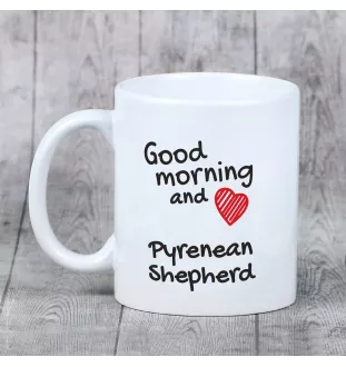 Pyrenean Sheepdog, Labri, Pyrenees Sheepdog I - cup with a dog, cup with a photo, personalized gift from the Art-Dog brand
