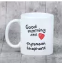Owczarek pirenejski I kubek z psem good morning Art-Dog