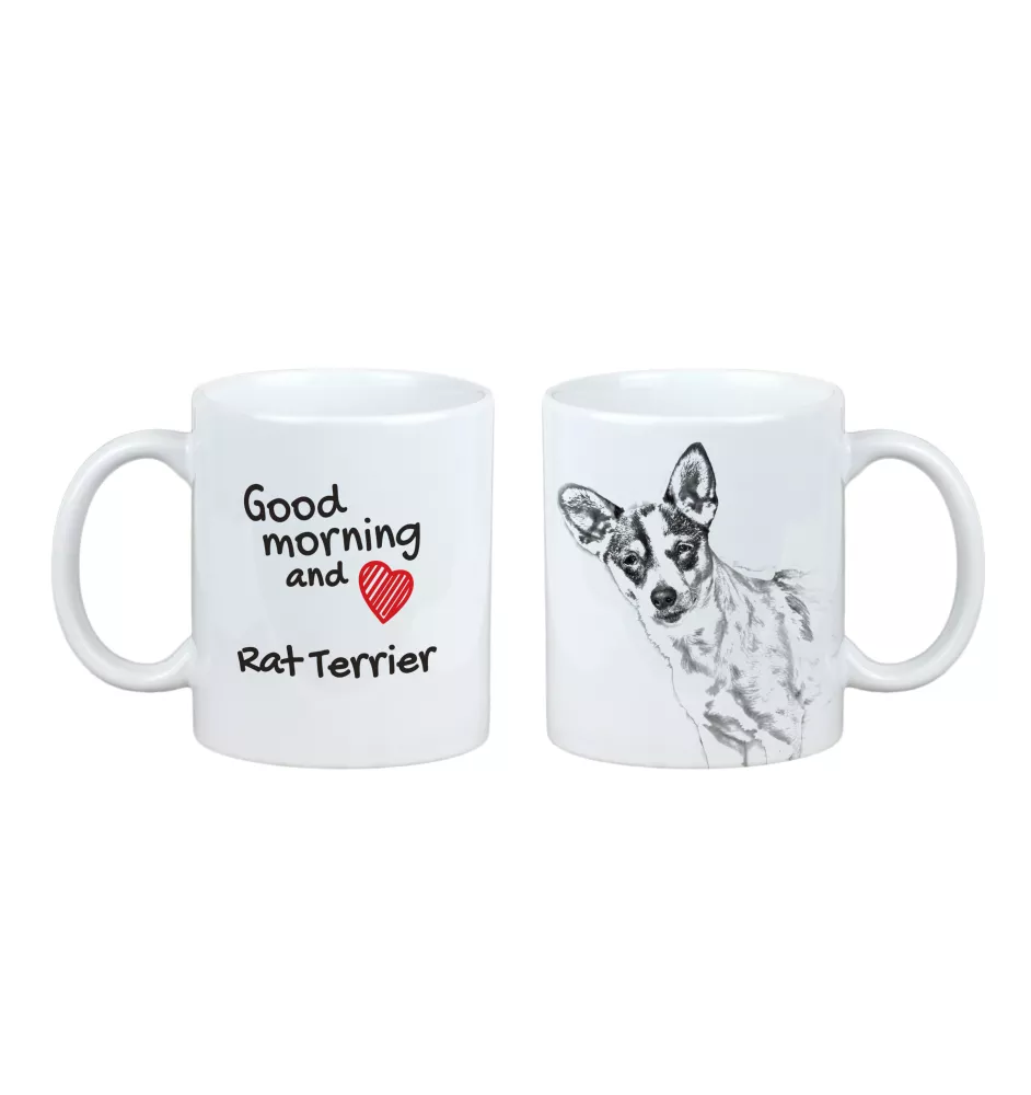 Rat Terrier - tasse avec chien, tasse avec photo, cadeau personnalisé de la marque Art-Dog