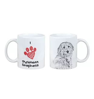 Chien de berger des Pyrénées I - tasse avec chien, une tasse adorable avec une illustration, un cadeau avec votre photo de la marque Art-Dog