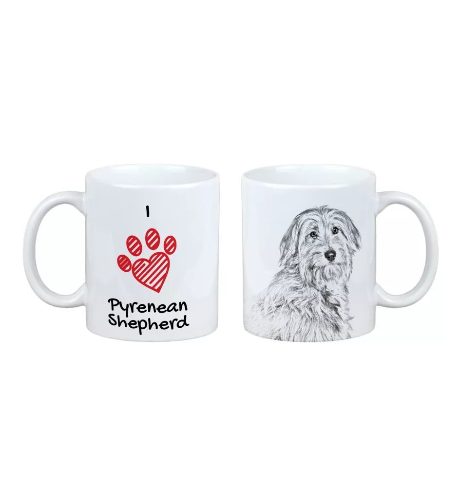 Pyrenean Sheepdog, Labri, Pyrenees Sheepdog I - cup with a dog, cute cup with graphics, a gift with your photo from the Art-Dog brand