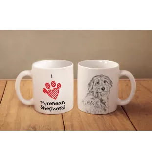 Chien de berger des Pyrénées I - tasse avec chien, une tasse adorable avec une illustration, un cadeau avec votre photo de la marque Art-Dog