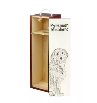 Owczarek pirenejski I pudełko na wino z psem Art-Dog