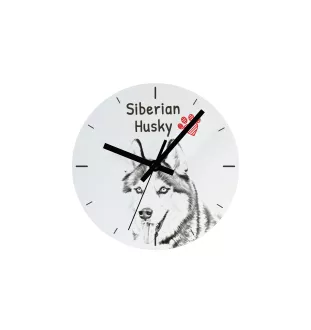 Rat Terrier, Ratting Terrier, Decker Giant - wall clock with a dog, shelf clock with a print, personalized home decoration from the Art-Dog brand