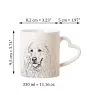 Pyrenäenberghund, Patou - Tasse mit Hund, entzückende Tasse mit herzförmigem Henkel, universelles Geschenk der Marke Art-Dog