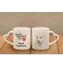 Chien de montagne des Pyrénées, Pastou, Patou - tasse avec chien, une tasse adorable avec une anse en forme de cœur, un cadeau universel de la marque Art-Dog