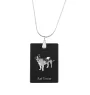 Rat Terrier - Pendentif en cristal avec chien, collier en argent avec photo, pendentif personnalisé par la marque Art-Dog