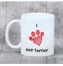 Rat Terrier - tasse avec chien, une tasse adorable avec une illustration, un cadeau avec votre photo de la marque Art-Dog