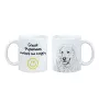 Chien de montagne des Pyrénées, Pastou, Patou - tasse avec chien, une tasse joyeuse pour les amoureux des chiens, un cadeau personnalisé de la marque Art-Dog