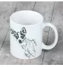 Rat Terrier kubek z psem I love Art-Dog