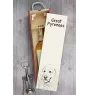 Pyrenäenberghund, Patou - Weinbox mit Hund, Alkoholbox mit Grafik, personalisierte Geschenkbox der Marke Art-Dog