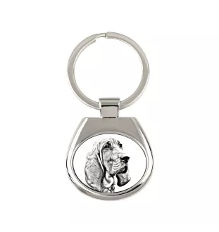 Redbone Coonhound - porte-clés avec chien, porte-clés imprimé, breloque personnalisée de la marque Art-Dog